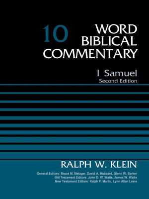 cover image of 1 Samuel, Volume 10